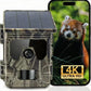 Caméra De Chasse Solaire 4K Avec Vision Nocturne