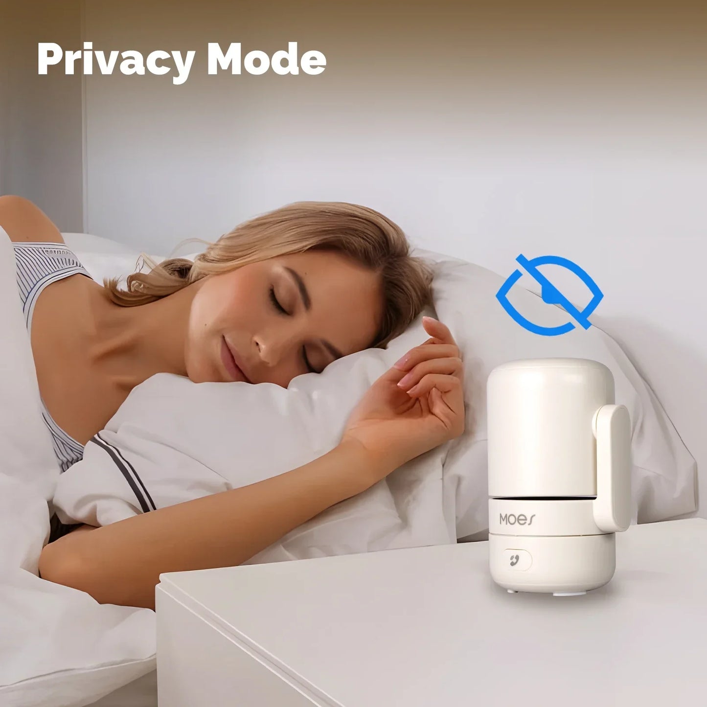 Caméra De Sécurité Intérieure WiFi 4MP Avec Vision Nocturne