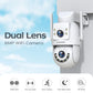 Caméra De Surveillance Extérieure Double Objectif 4K PTZ WiFi