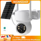 Caméra De Surveillance Solaire WiFi PTZ Avec Batterie Intégrée