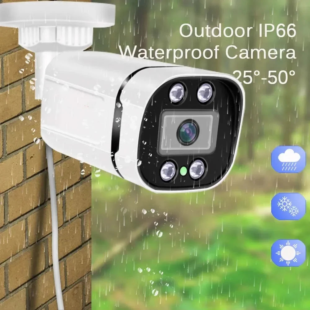 Caméra IP Extérieure 4K 8MP Avec Vision Nocturne