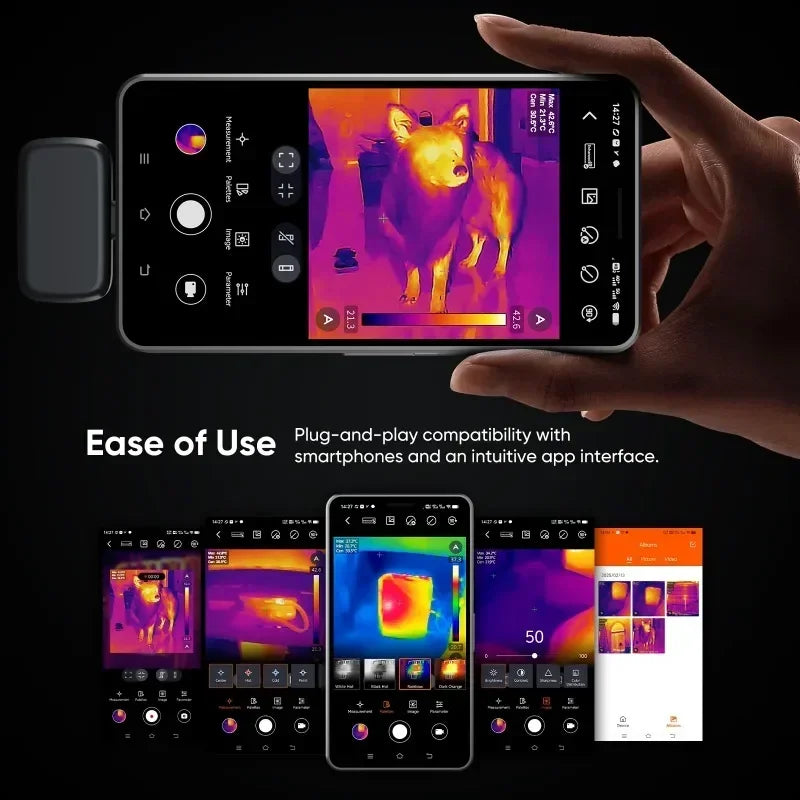 Caméra Thermique Infrarouge pour Téléphone Android
